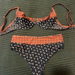 Kulani Kinis Floral high-rise Bikini
